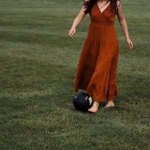 Rust Universal Thread Sun dress